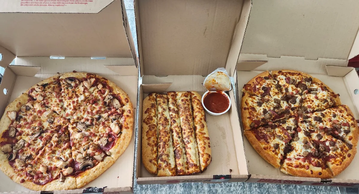 Canadian Breadsticks Meat Lovers Pizza