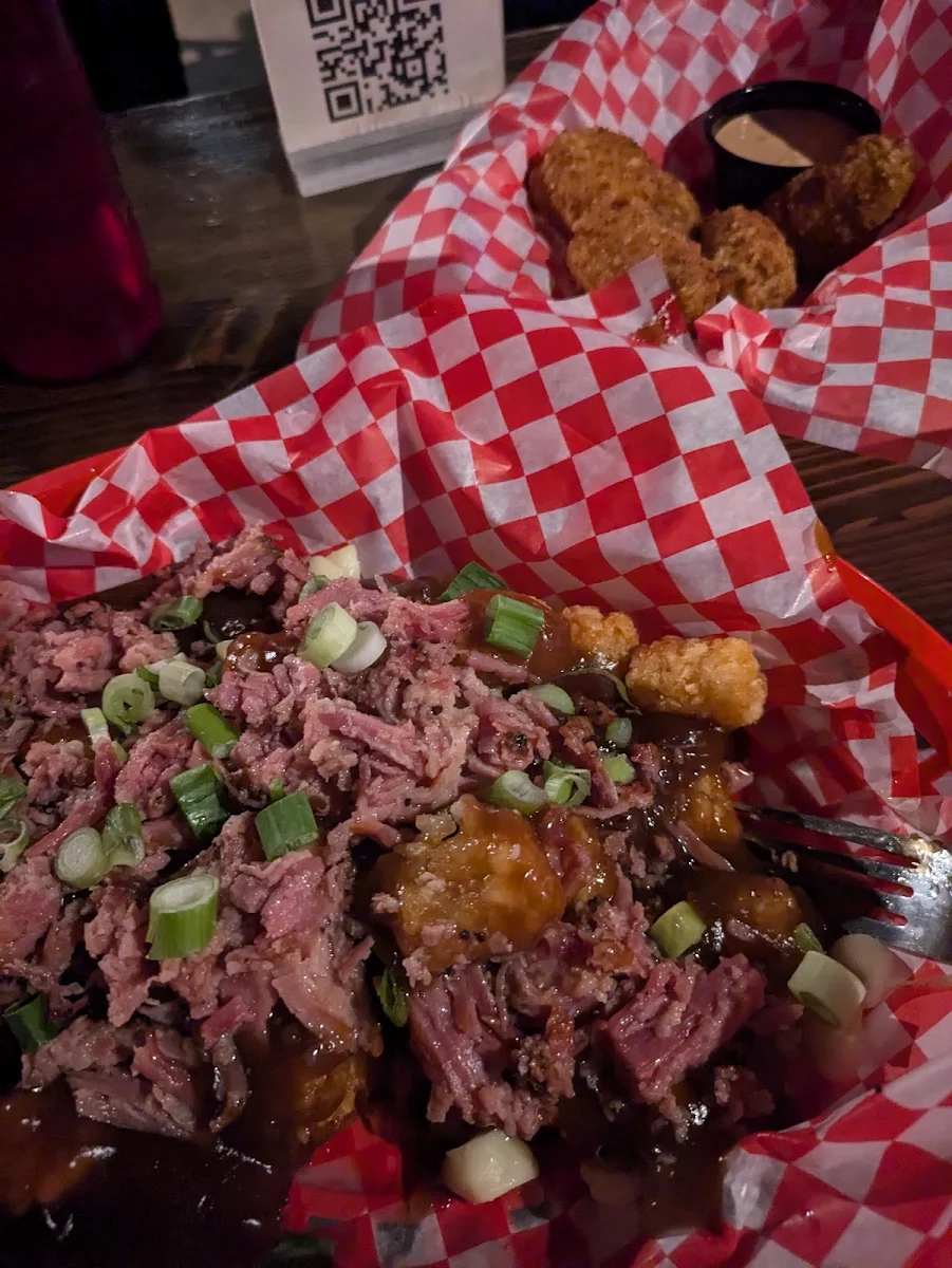 Smoked Meat Tater Tot Poutine