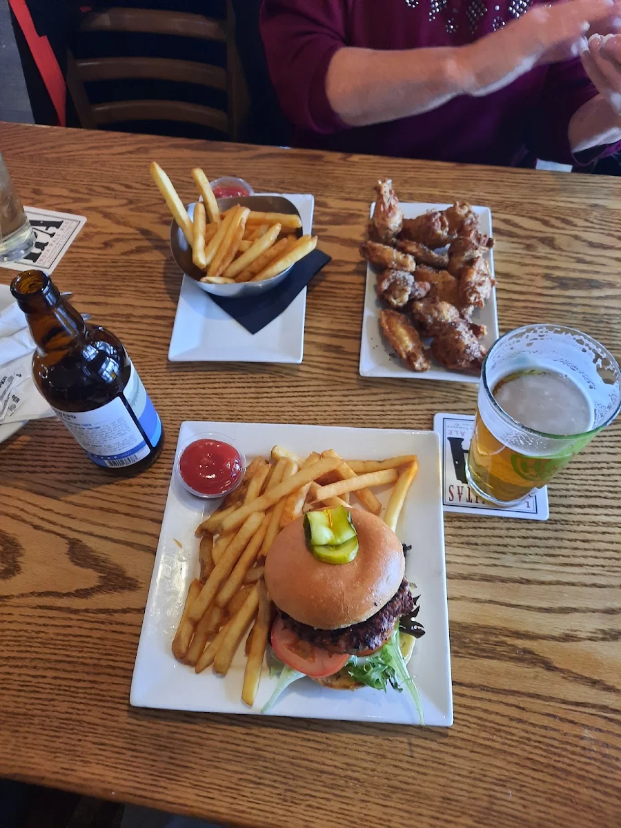 French Fries Hamburger