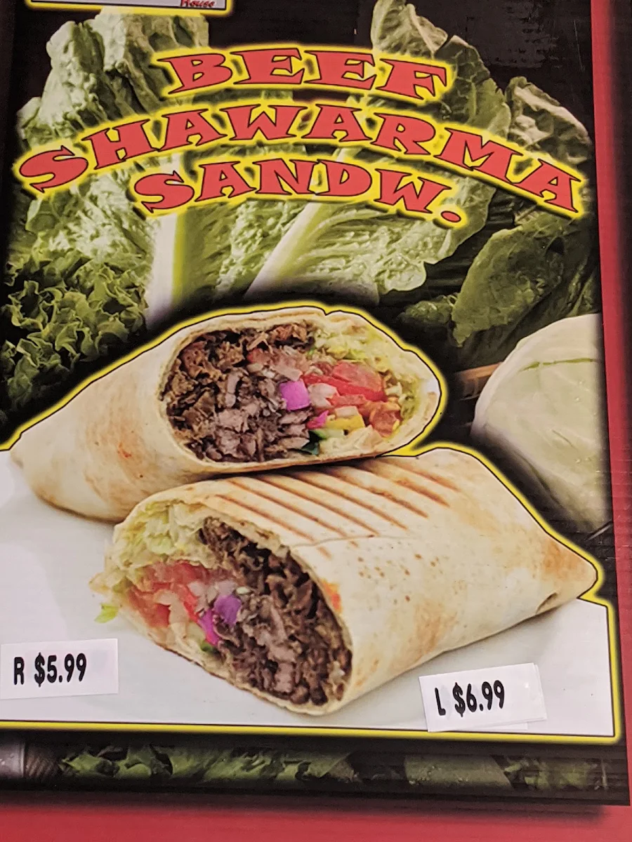 Beef Shawarma Sandwich
