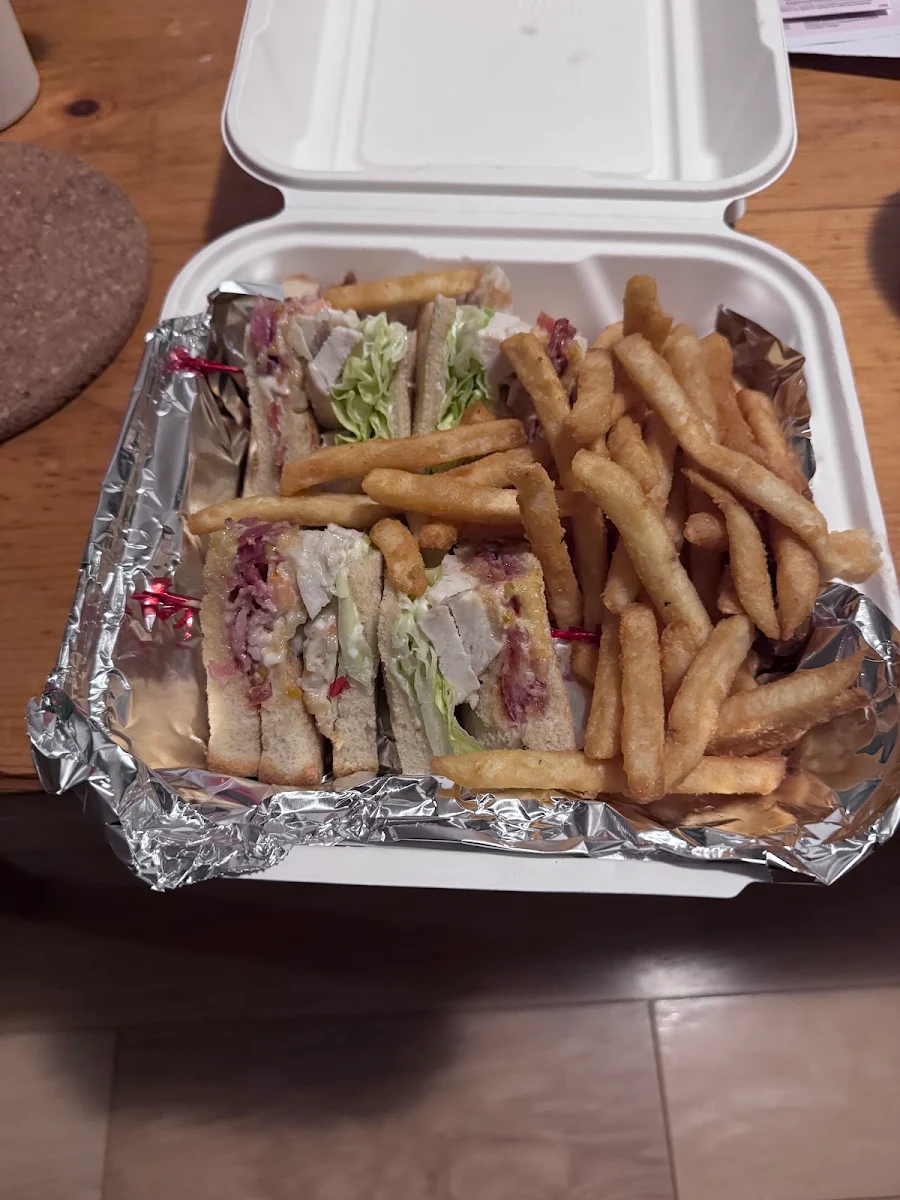 Chicken Club Sandwich Platter
