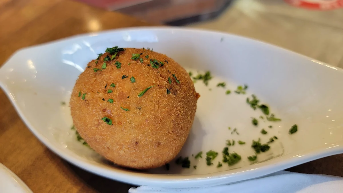 Three Arancini Rice Balls