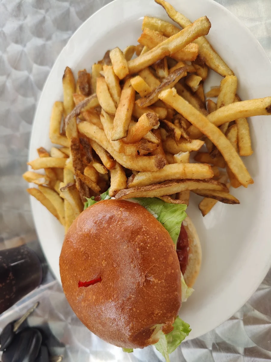 Burger and Fries