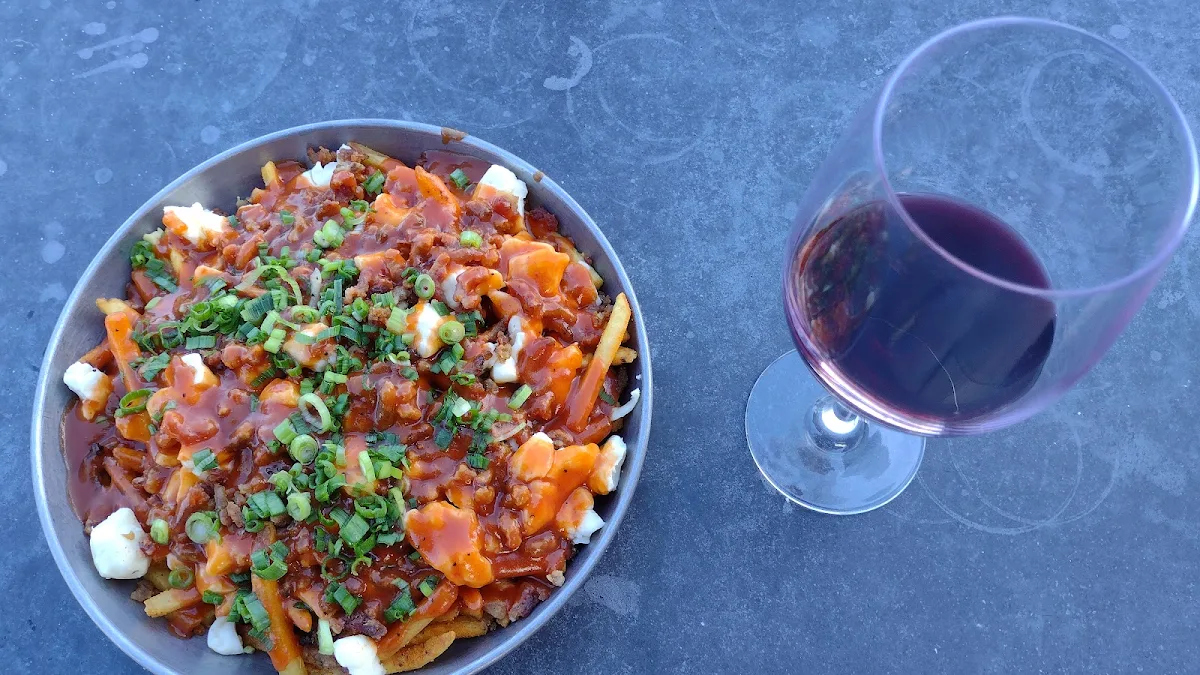 Poutine with BBQ Beef