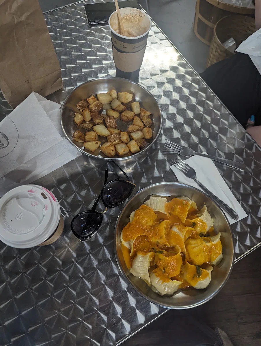 Momos and Hash Browns