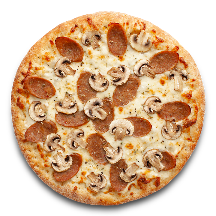 Sausage Mushroom Melt Pizza