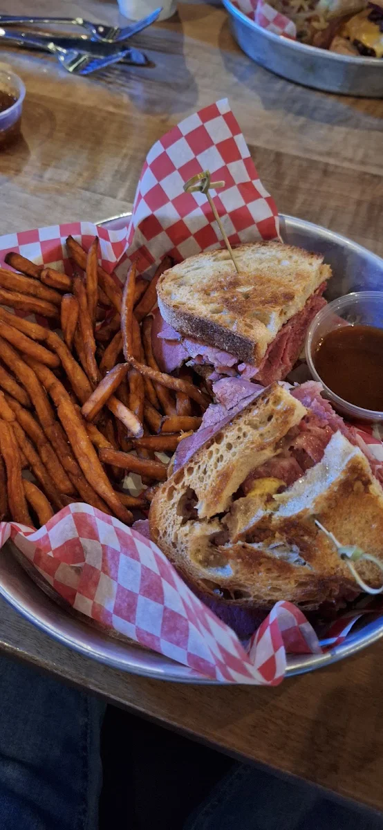 Montreal Smoked Meat Sandwich