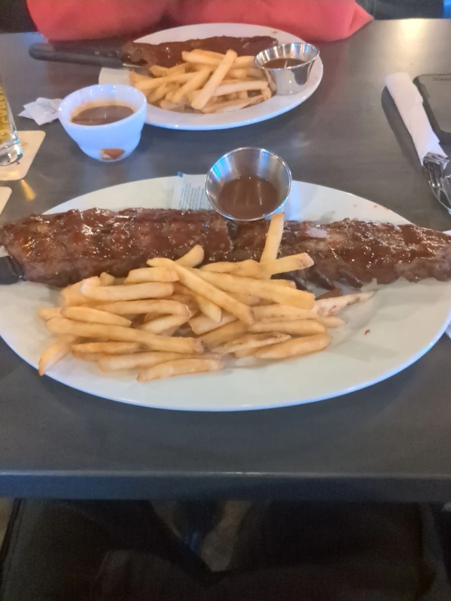 Wednesday Special Full Rack of Ribs and Fries