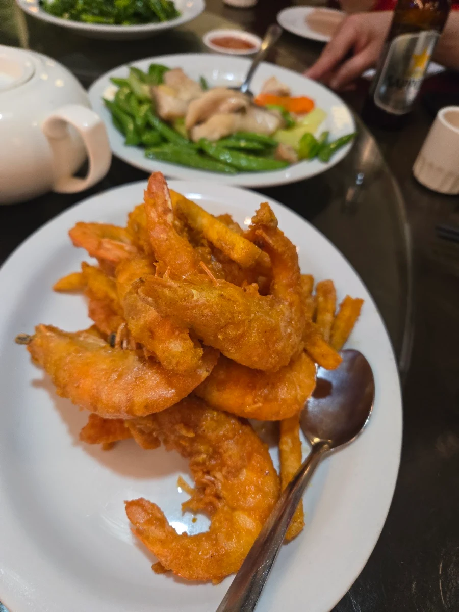 Deep Fried Prawns