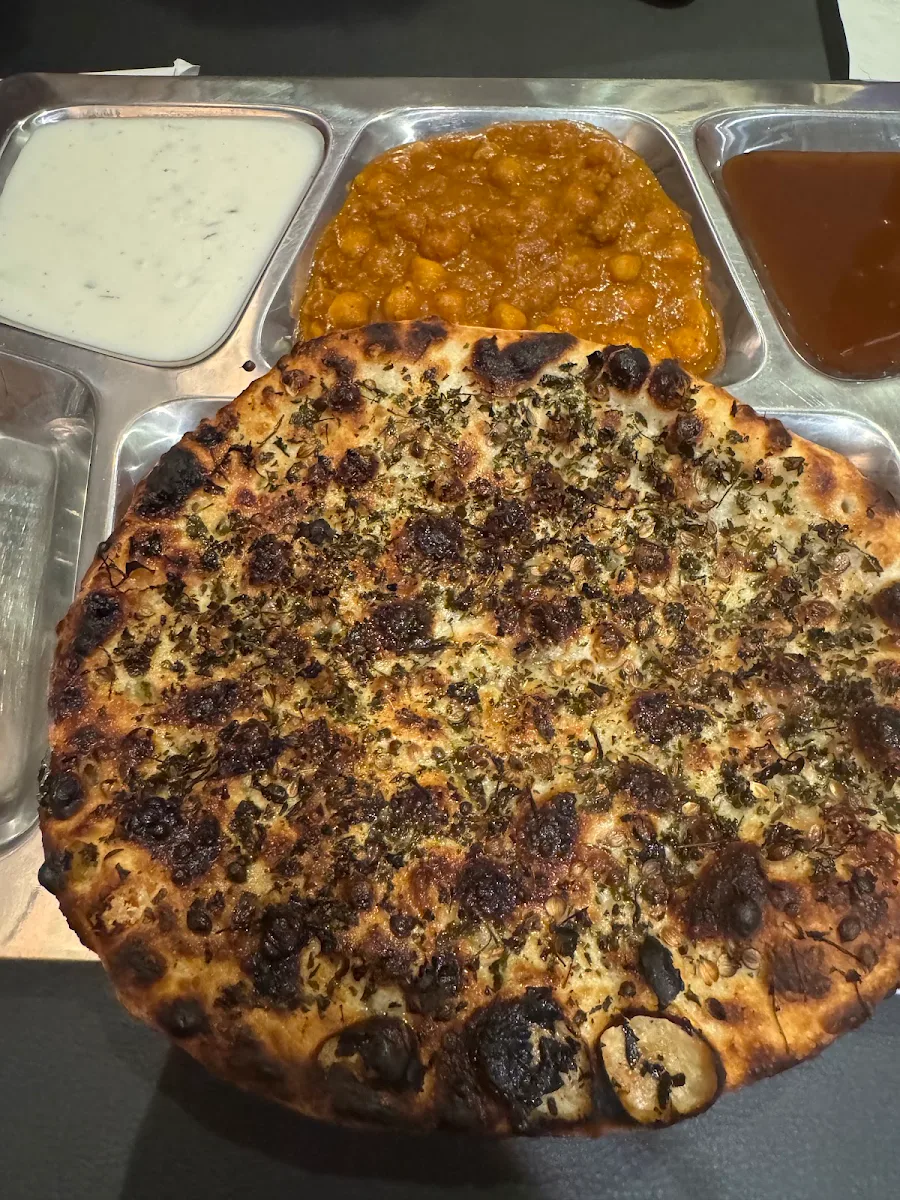 Burnt Amritsari Kulcha