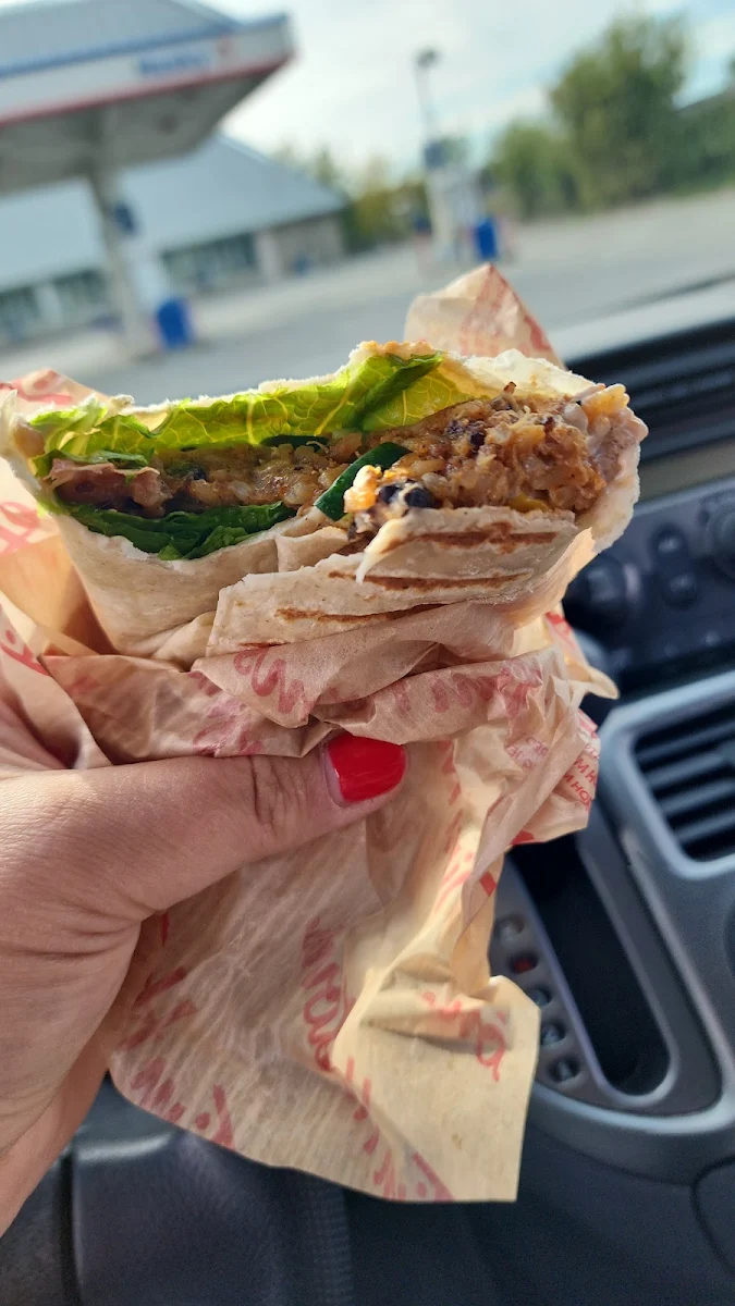 Cilantro Lime Veggie Wrap