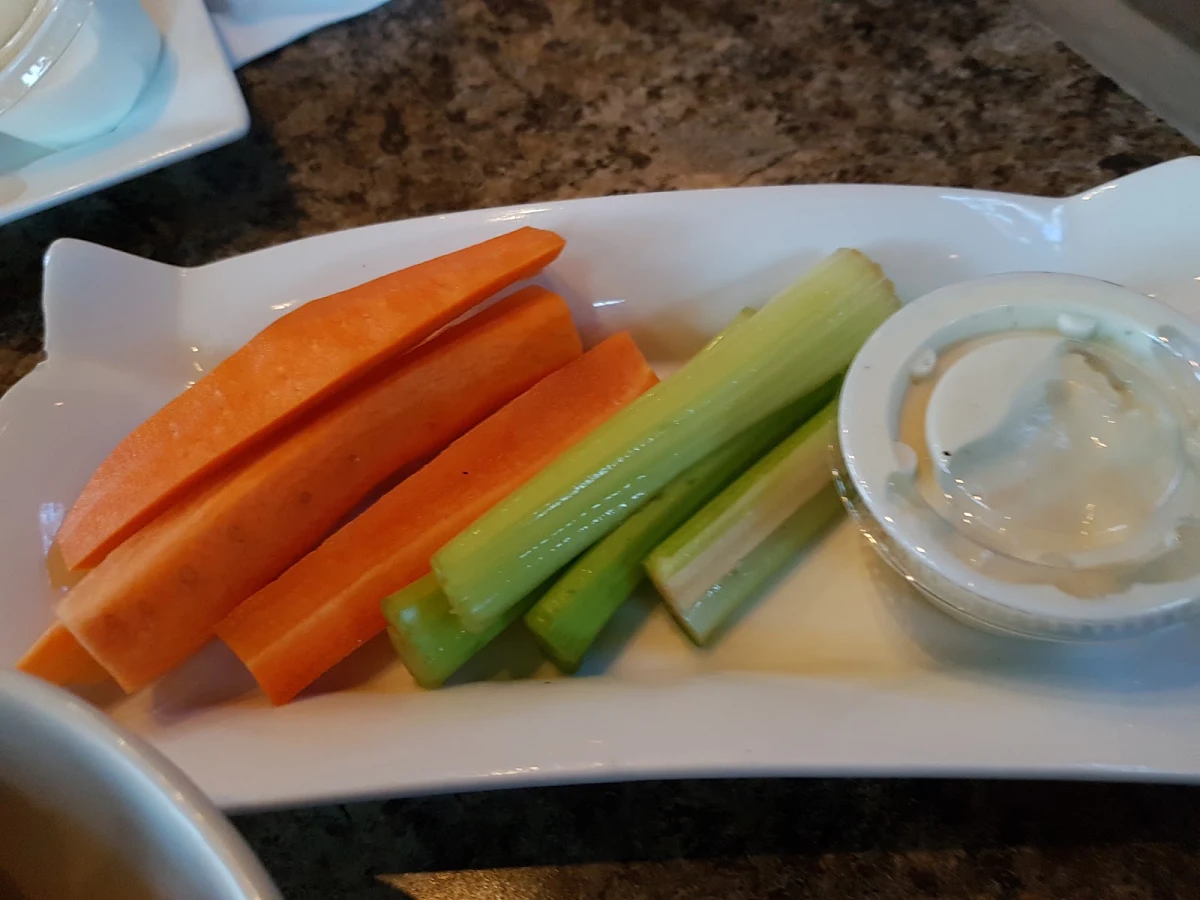 Veggies and Blue Cheese Dip
