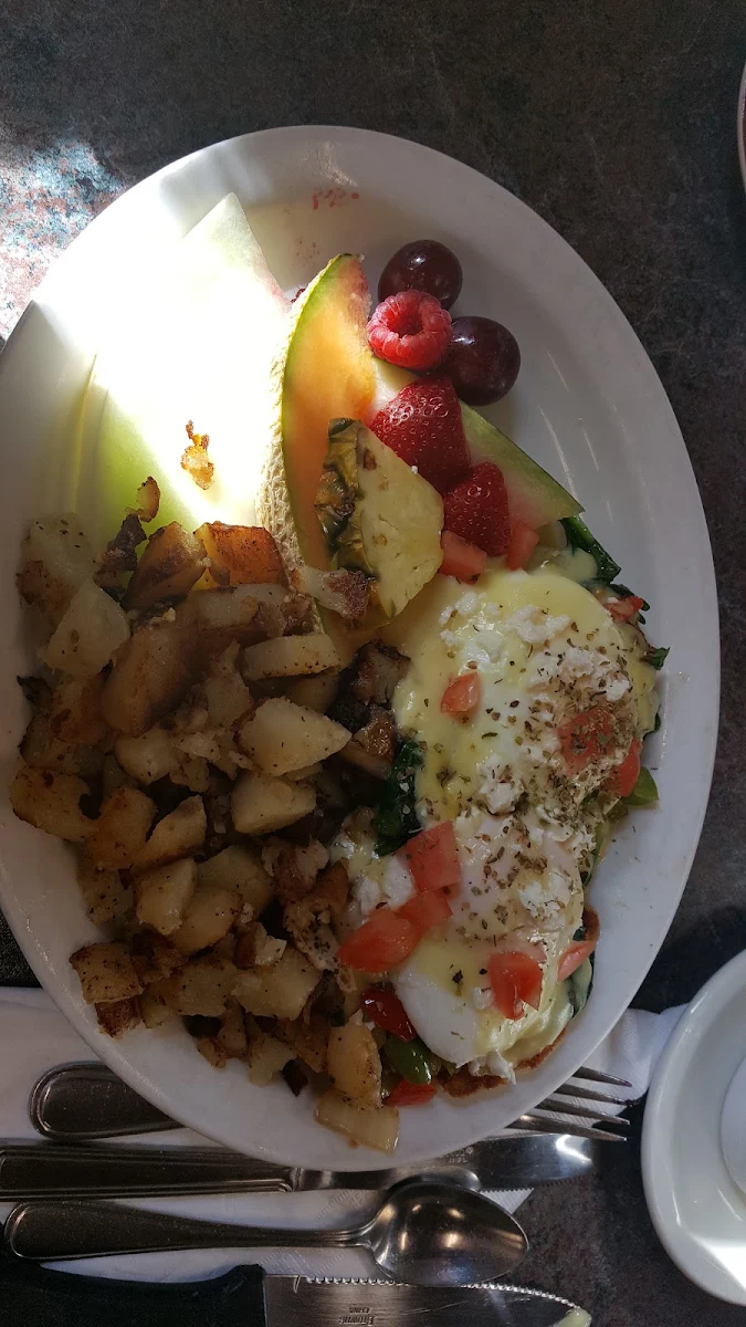 Greek Eggs Benedict
