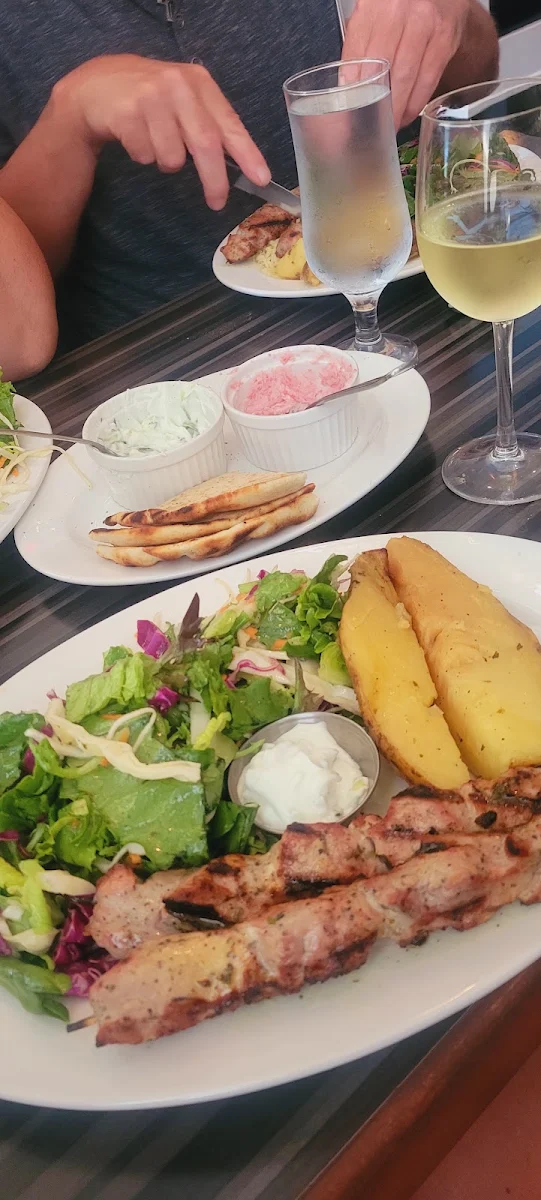 Assiette de Souvlaki