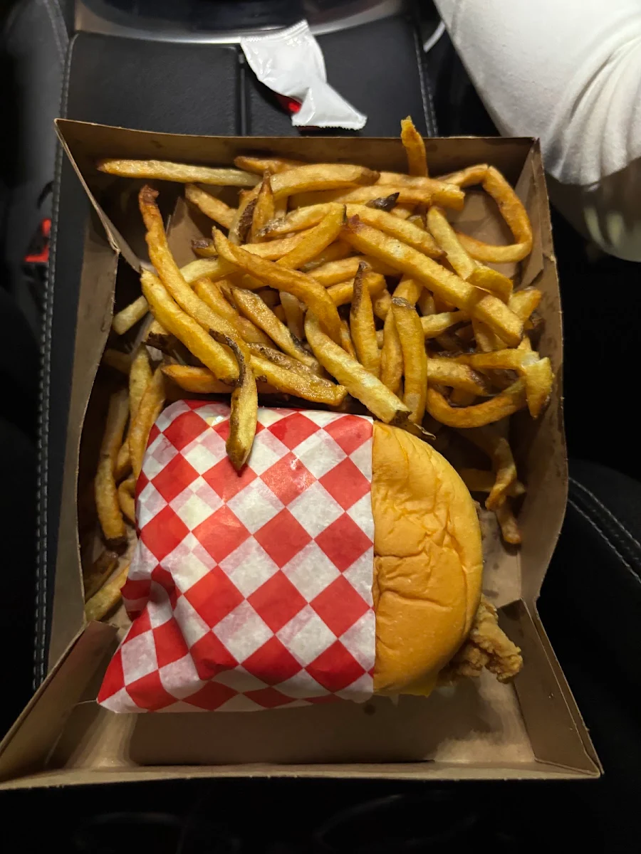 Chicken Burger Trio