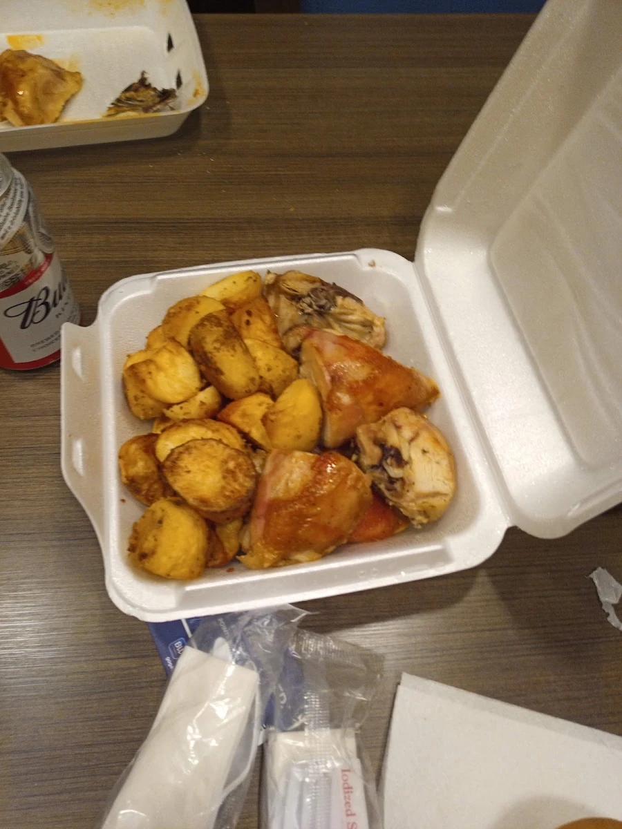 Roasted Potatoes and Roasted Chicken