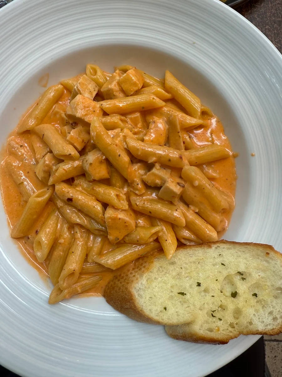 Spicy Vodka Rigatoni