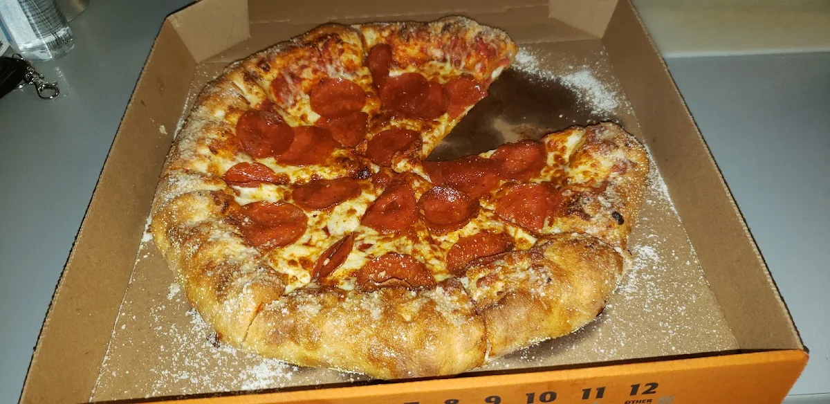 Pepperoni Stuffed Crust