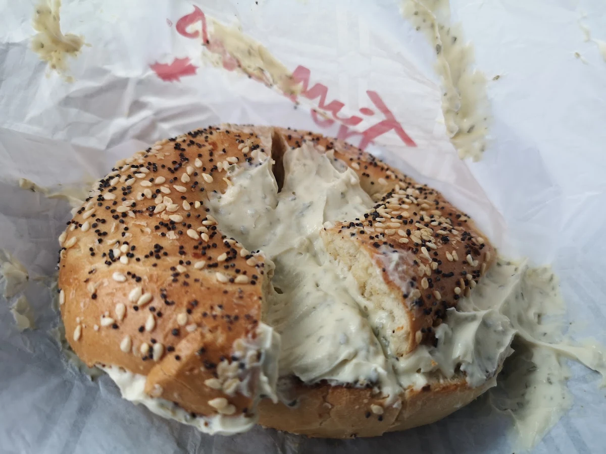 Cream Cheese with Side of Bagel