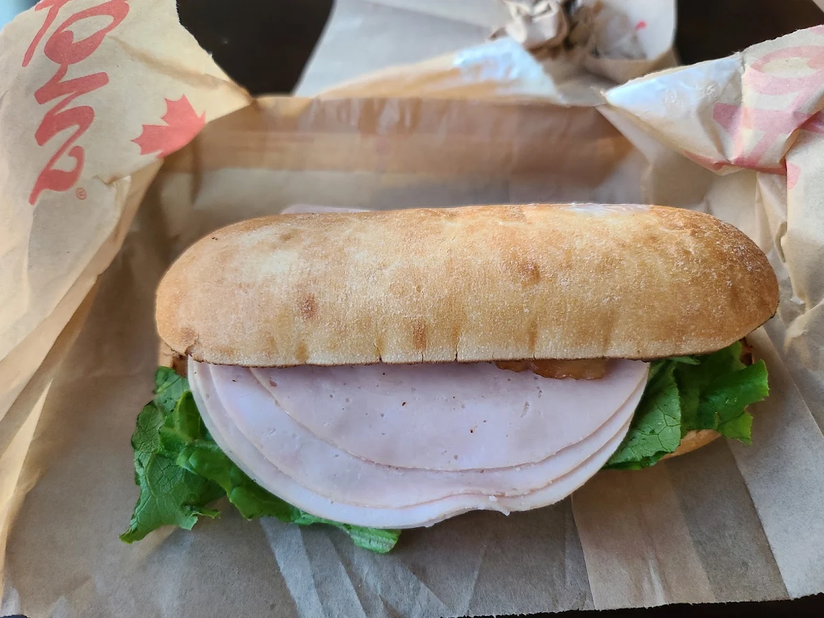 Turkey Bacon Club Sandwich