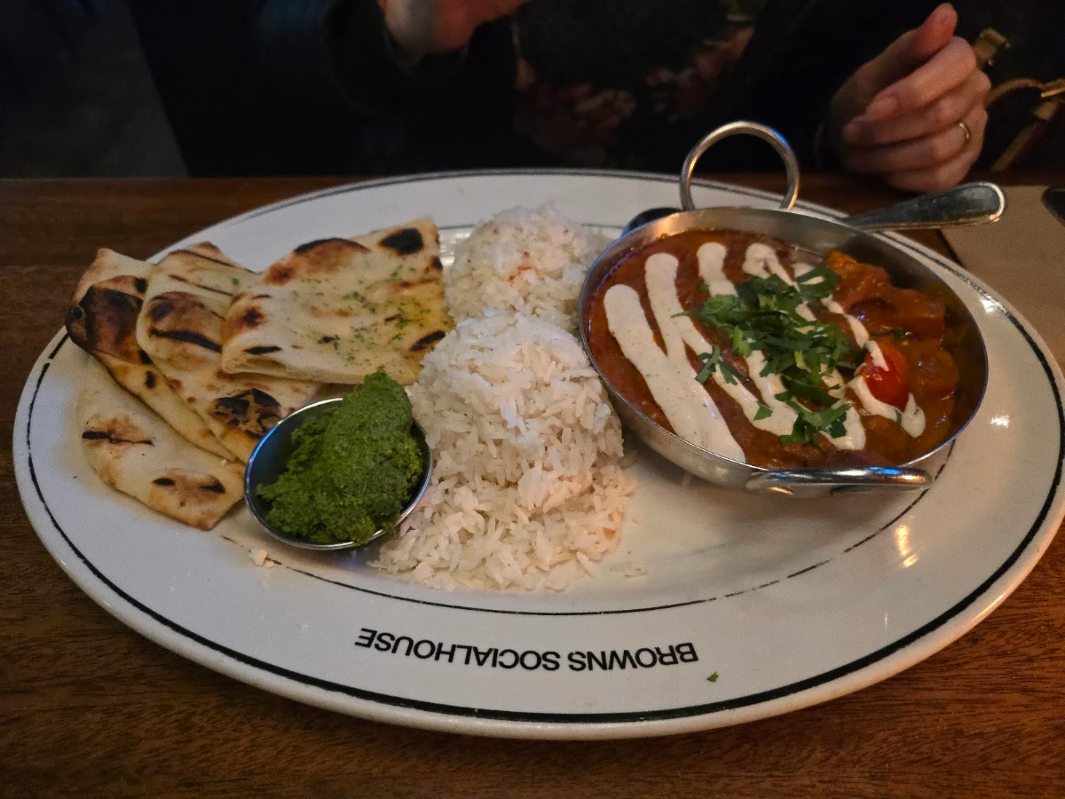 Butter Chicken with Coconut Rice