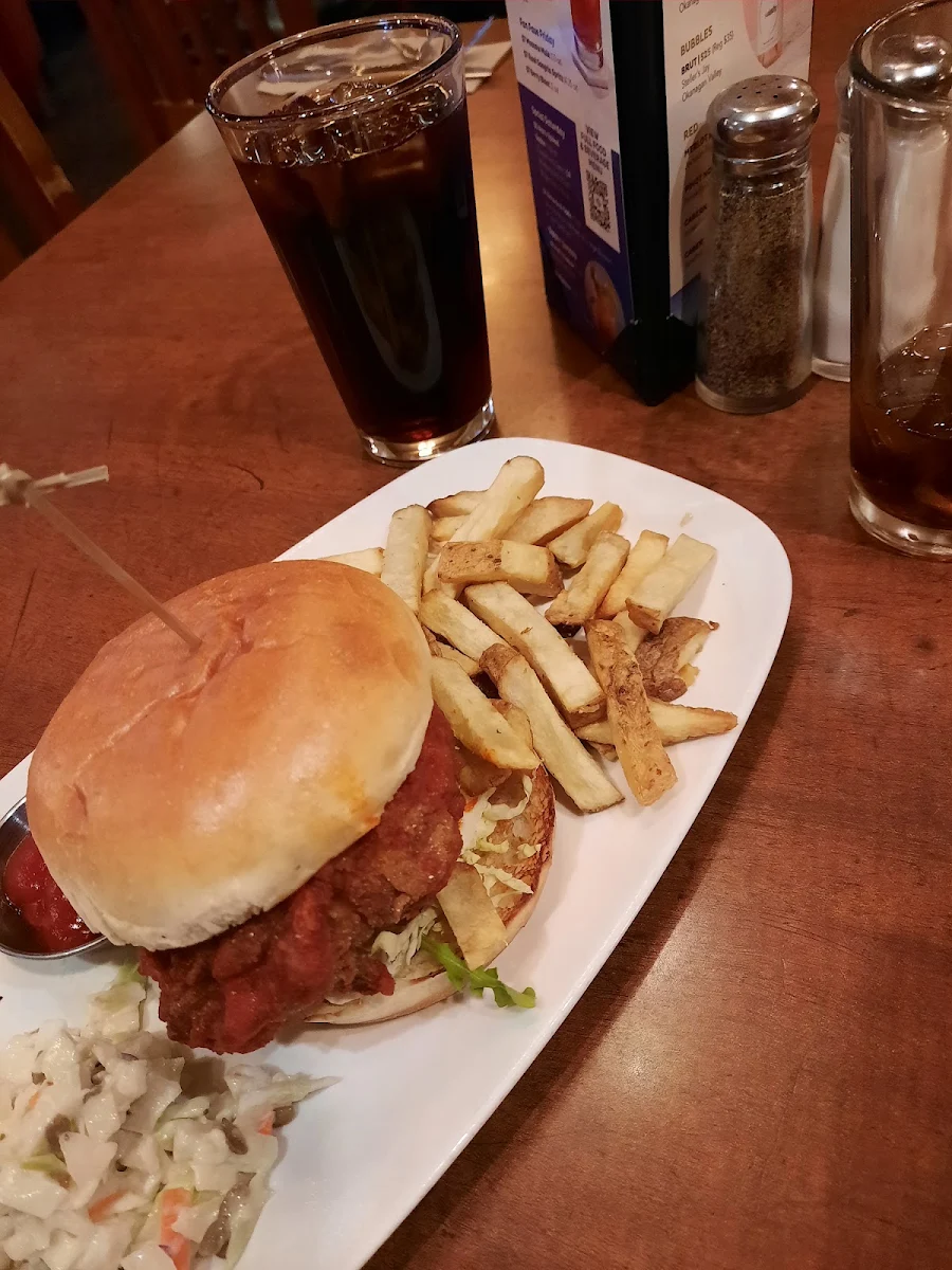 Gochujang Fried Chicken Burger