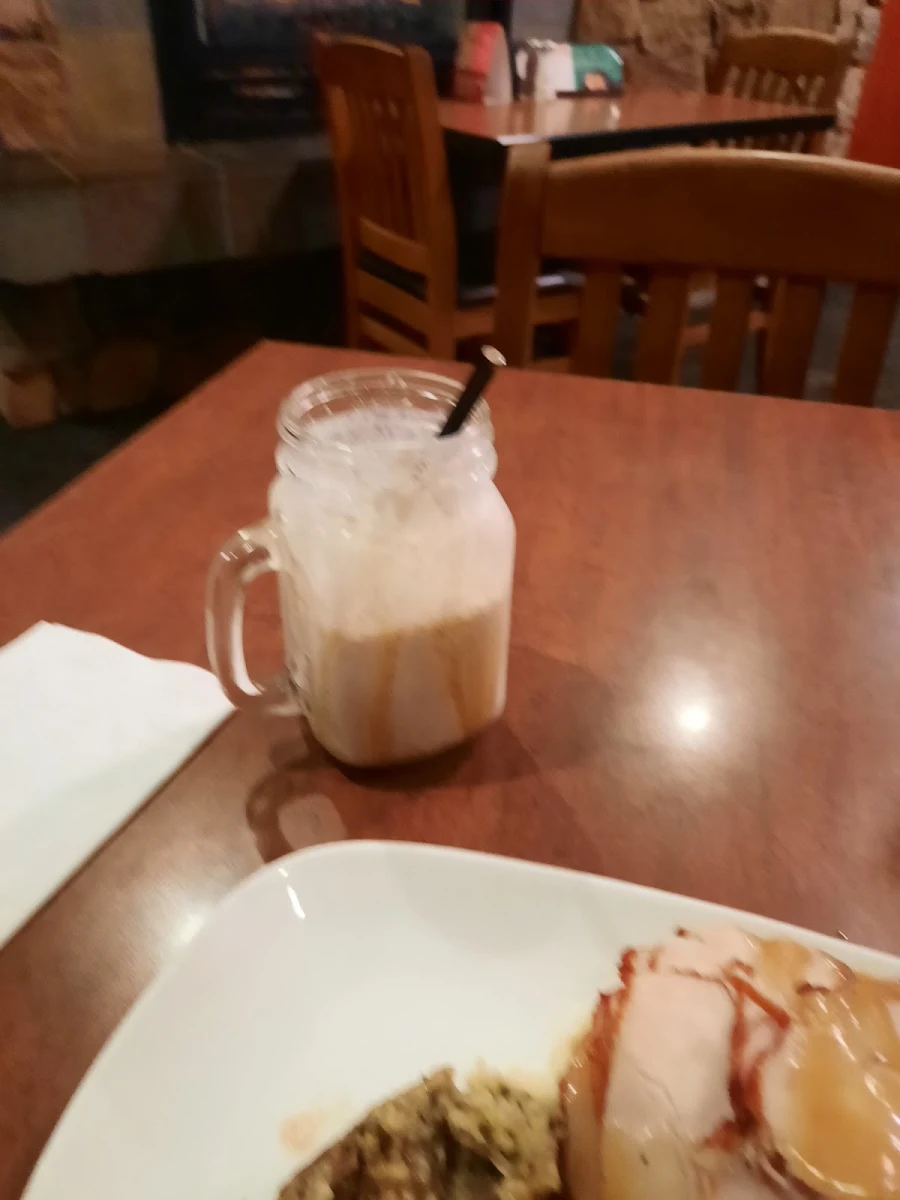 Salted Caramel Brownie Milkshake