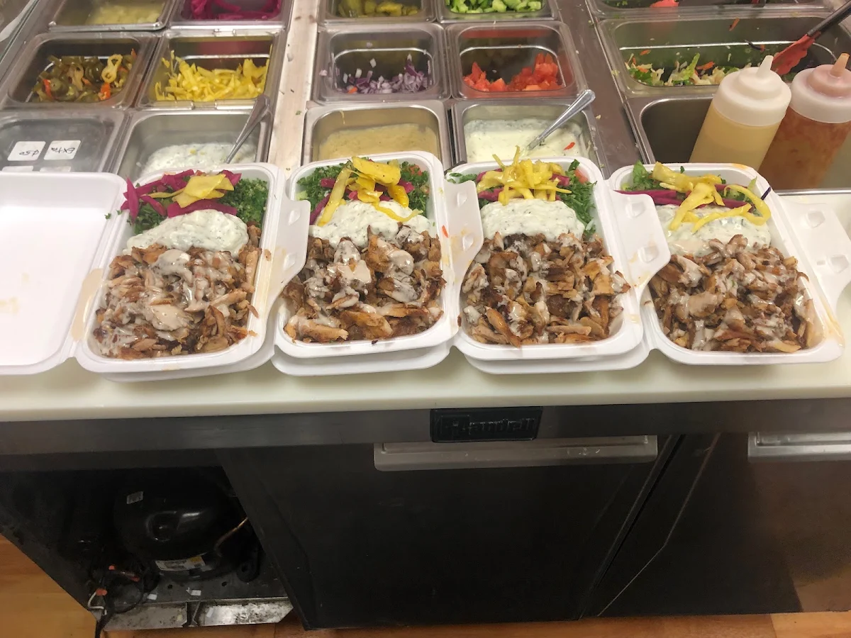 Frish Salad and Chicken