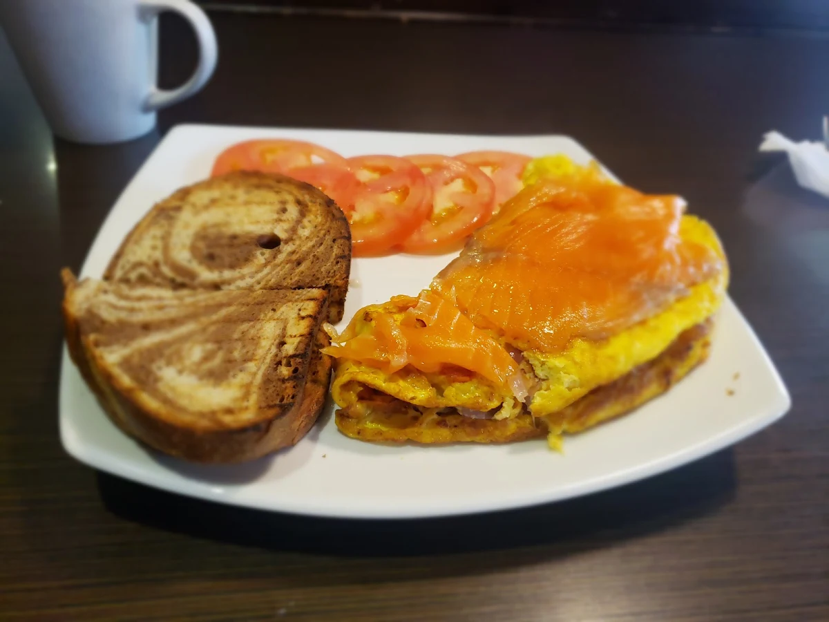 Salmon Omelette