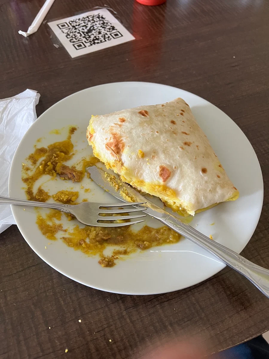 Curry Chicken Roti