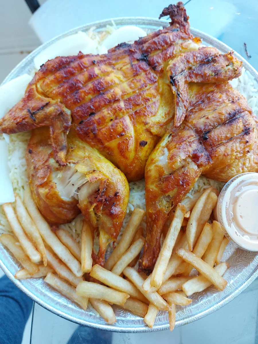 Roasted Chicken with Fries