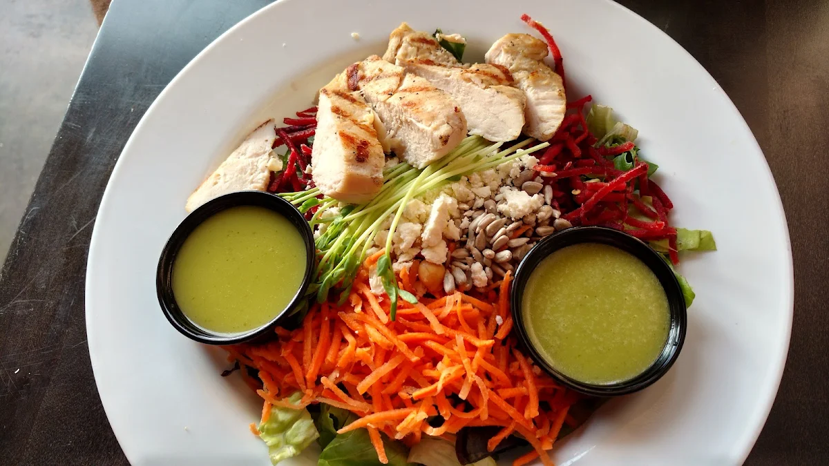 Large Salad with Chicken