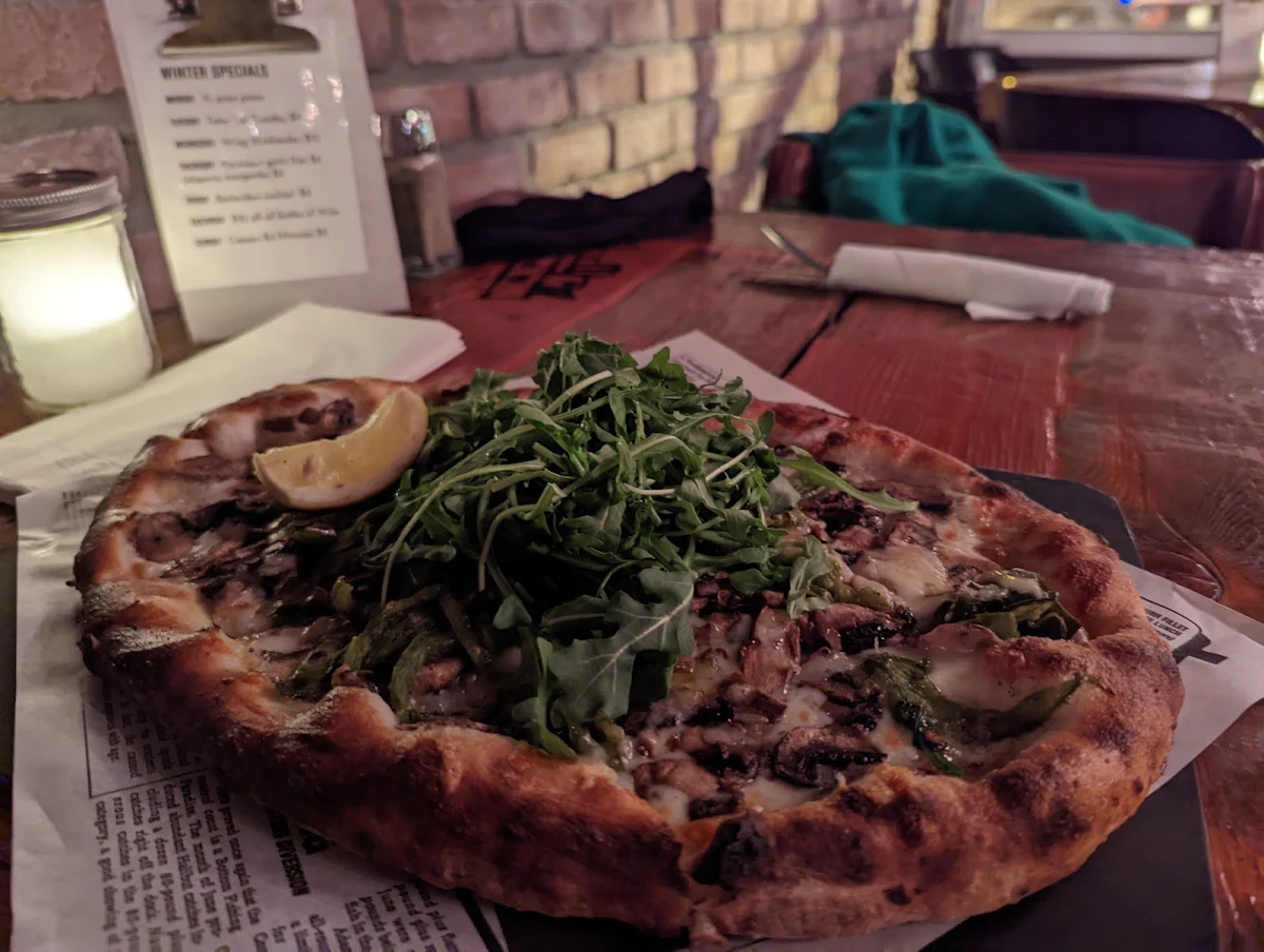 Truffle Mushroom Pizza