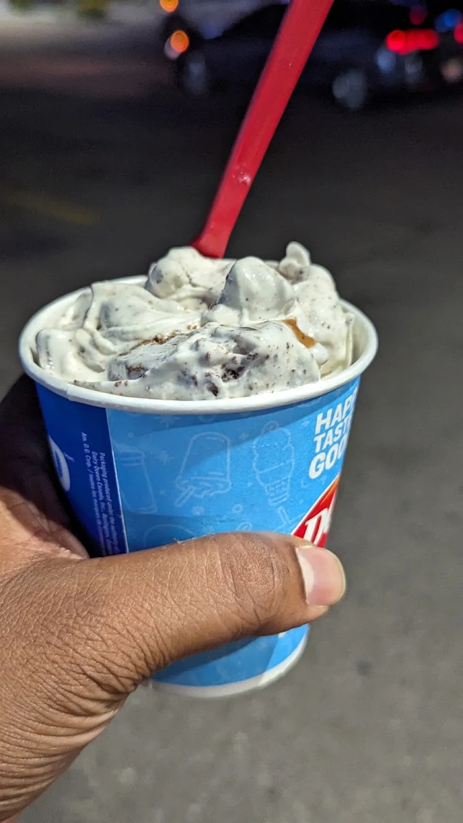 Cotton Candy Blizzard Treat