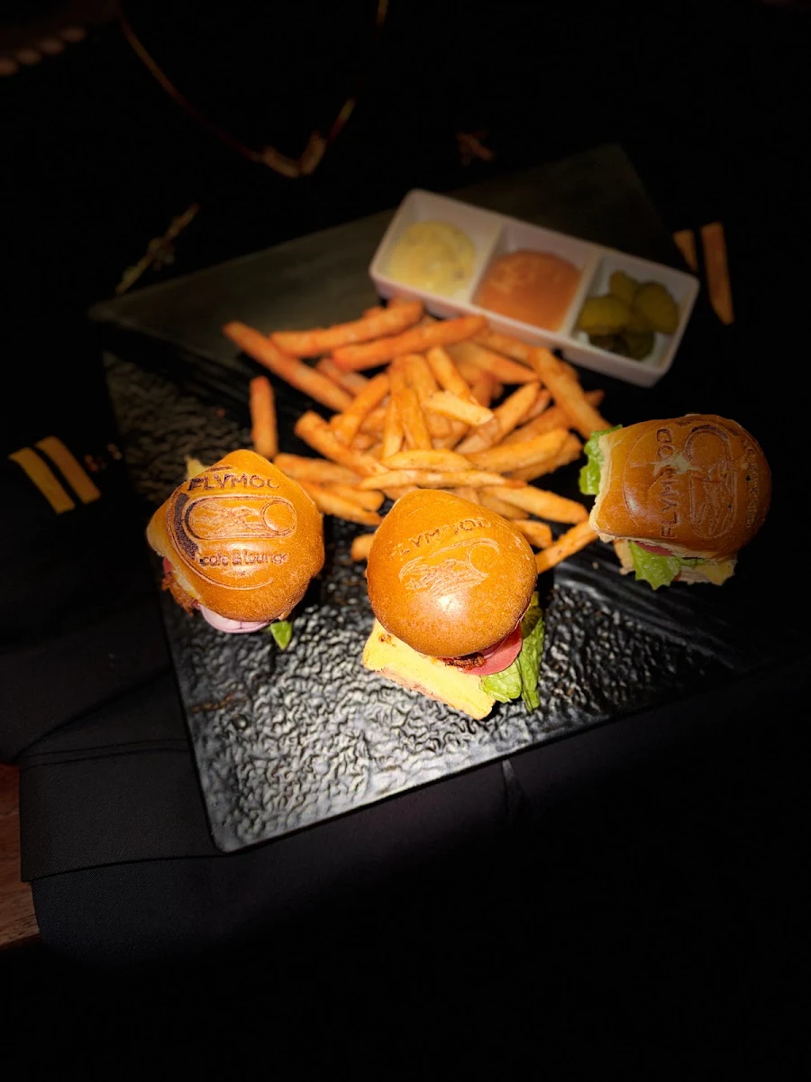 First Class Burger and Fries