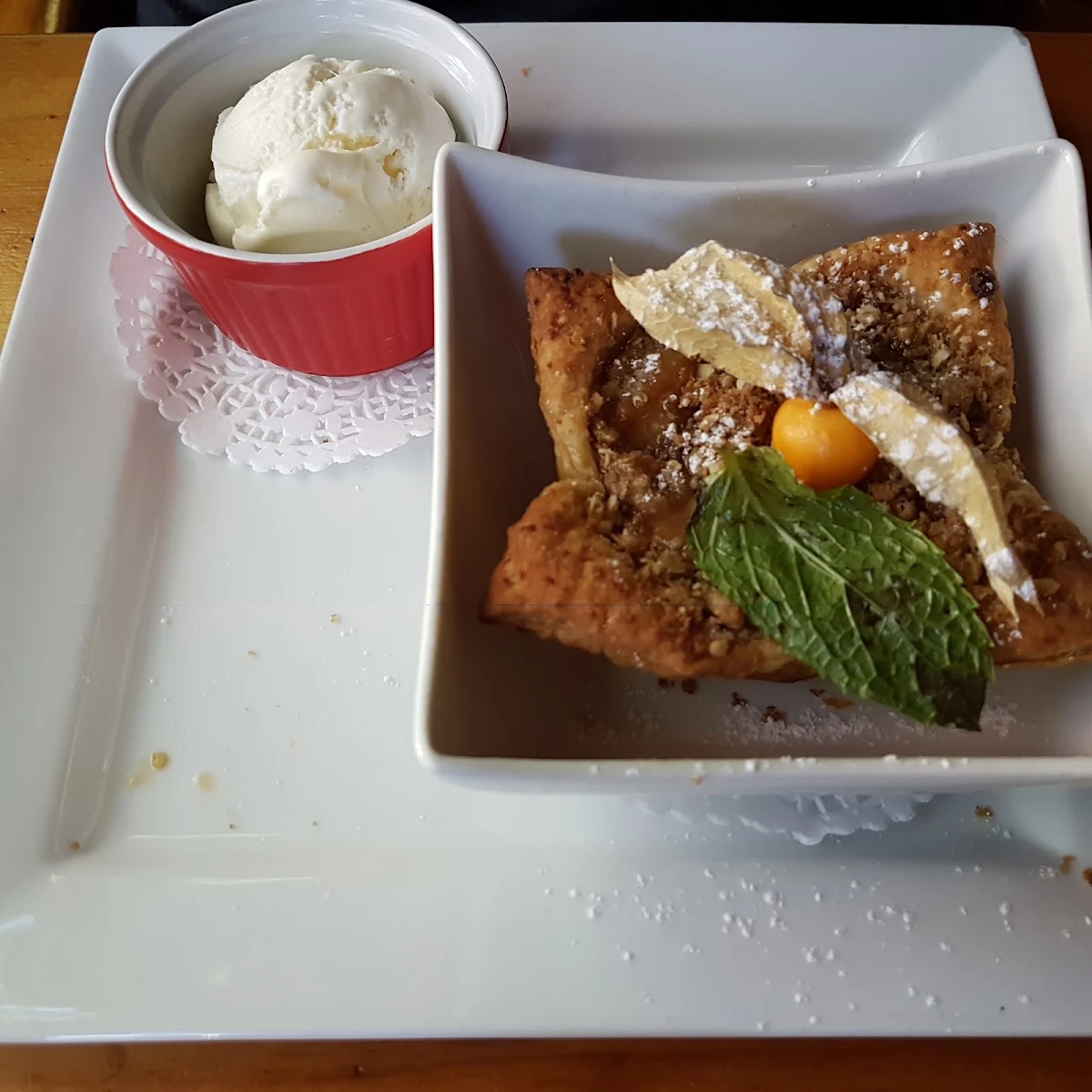 Apple Pie a La Mode