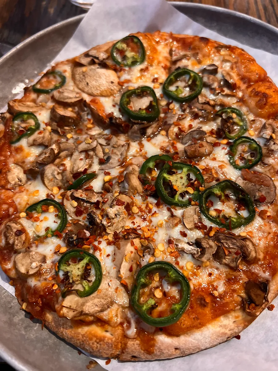 Mushroom Pizza