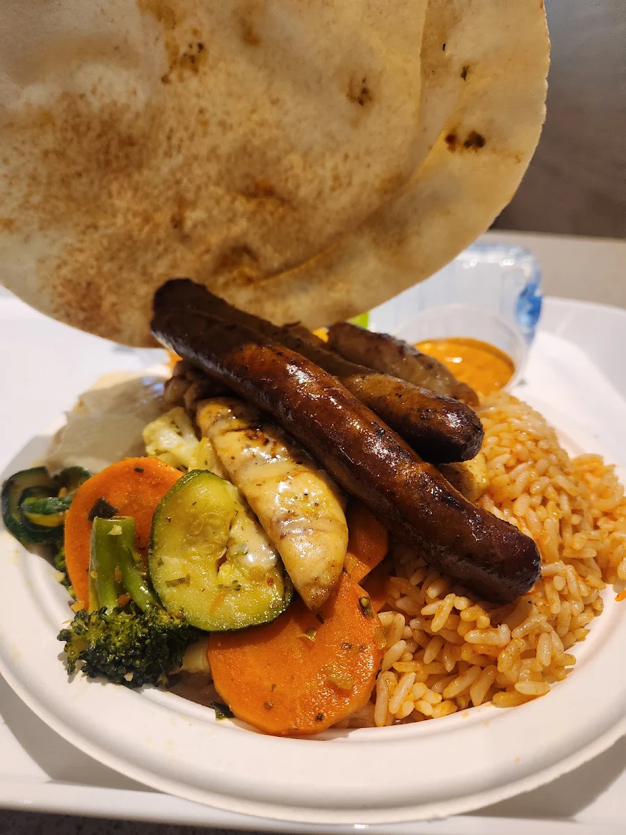 Assiette de Merguez Merguez Plate