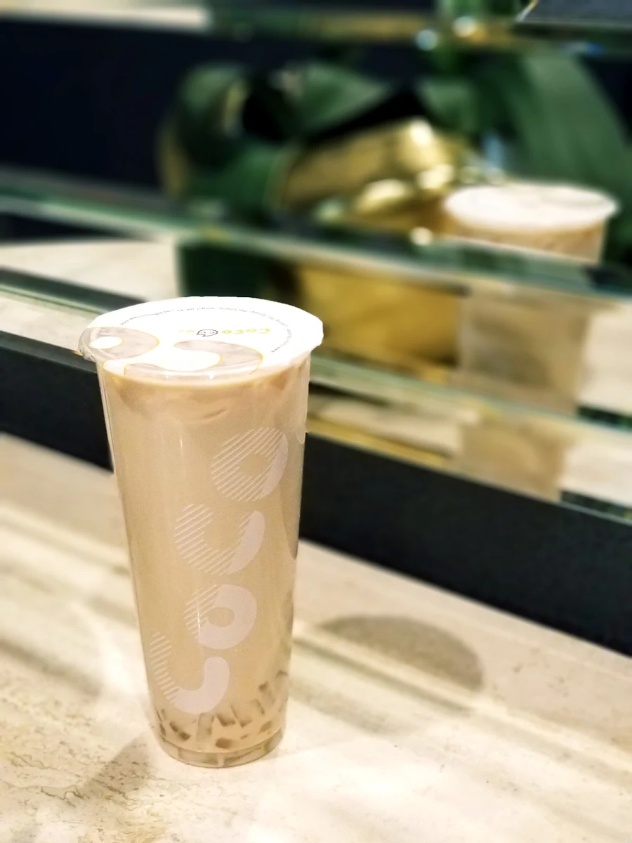 Coconut Jelly Milk Tea