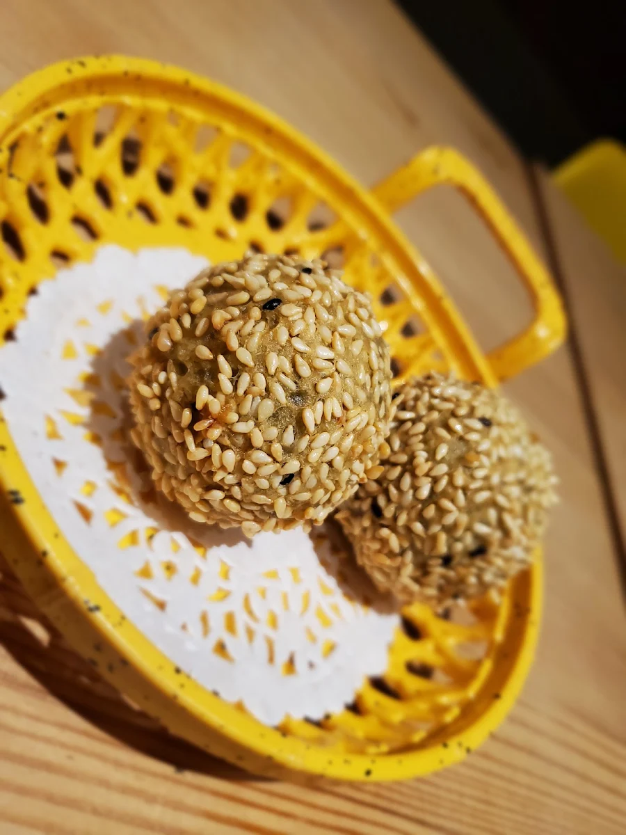 Green Tea Sesame Balls