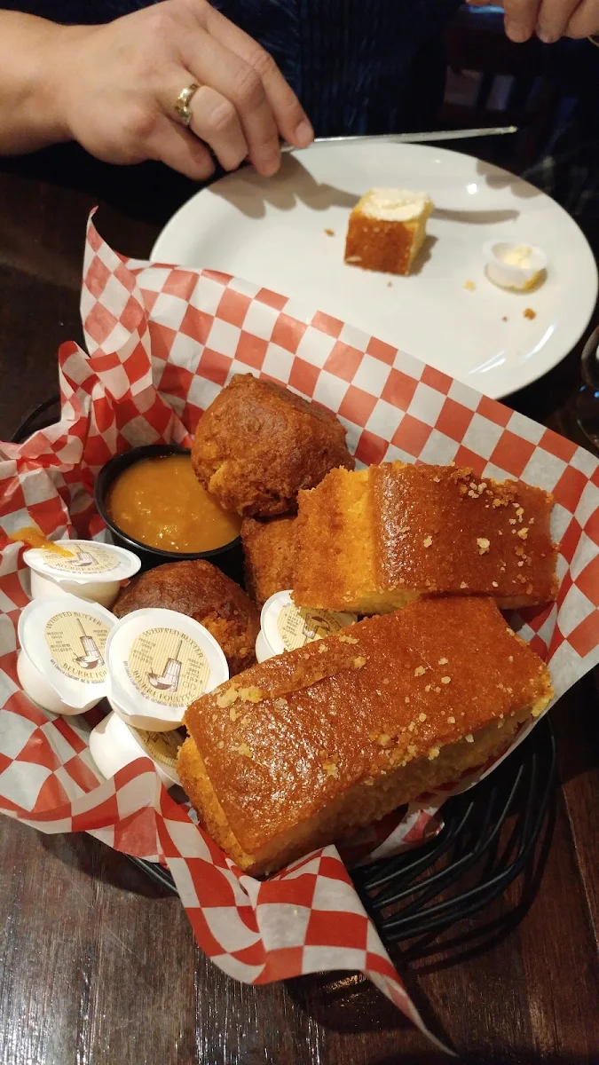 Corn Bread and Hush Puppies