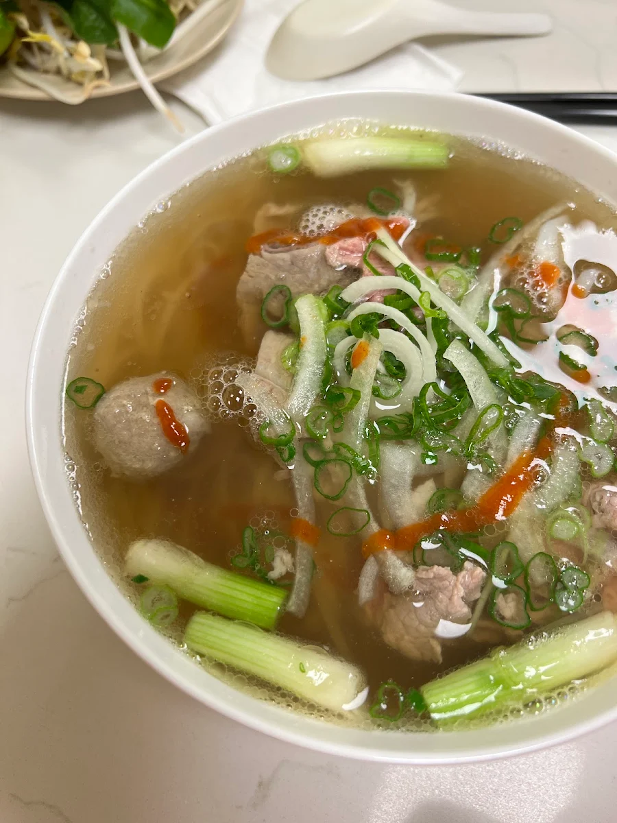Soup Bò Viên Không Bánh Phở