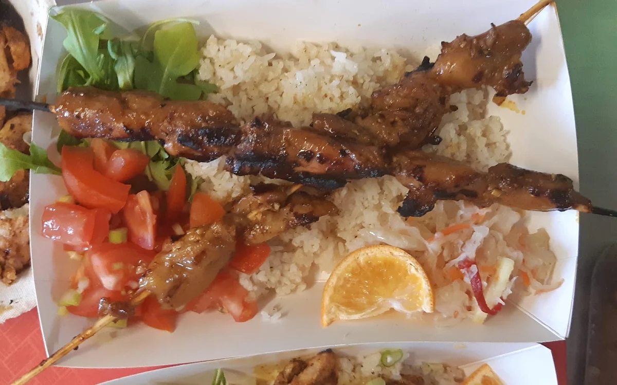 Filipino BBQ Chicken Skewers