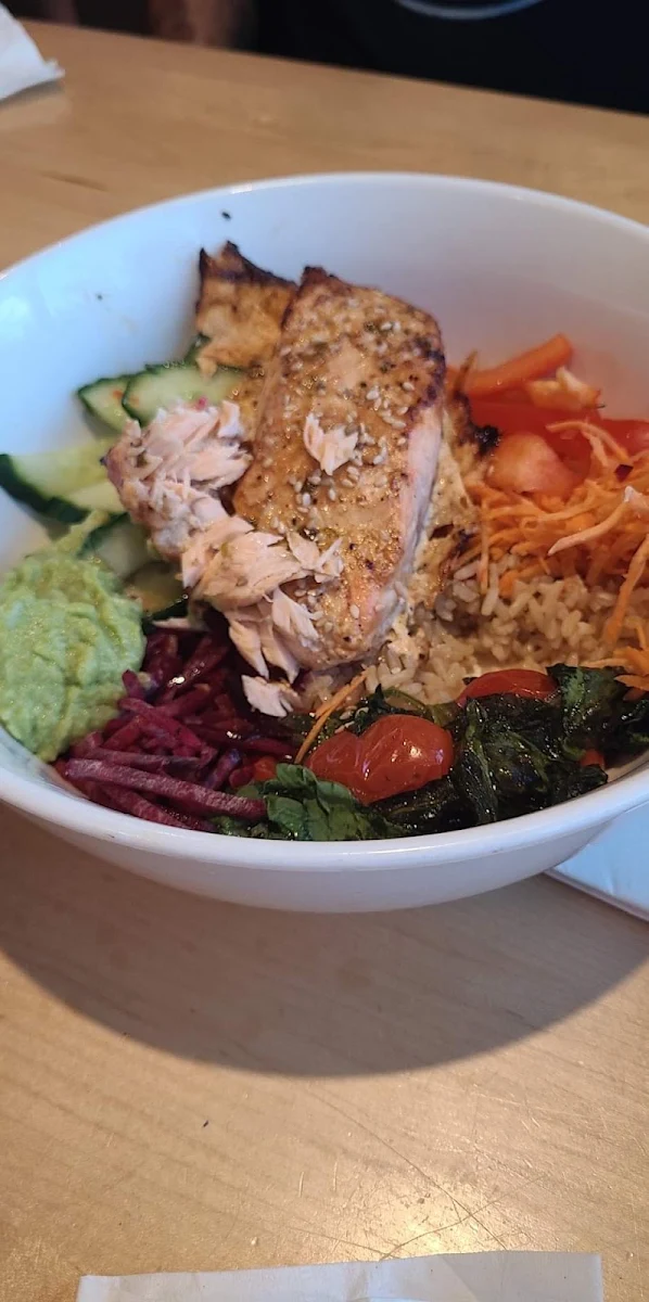 Bol Au Poulet Miel Et Aneth Honey Dill Chicken Bowl
