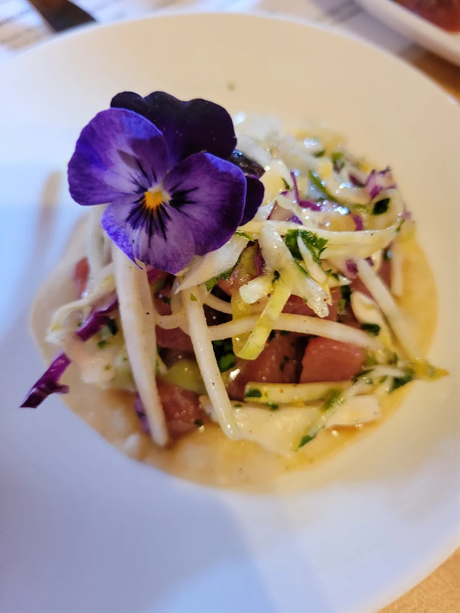 Ahi Tuna Tostada