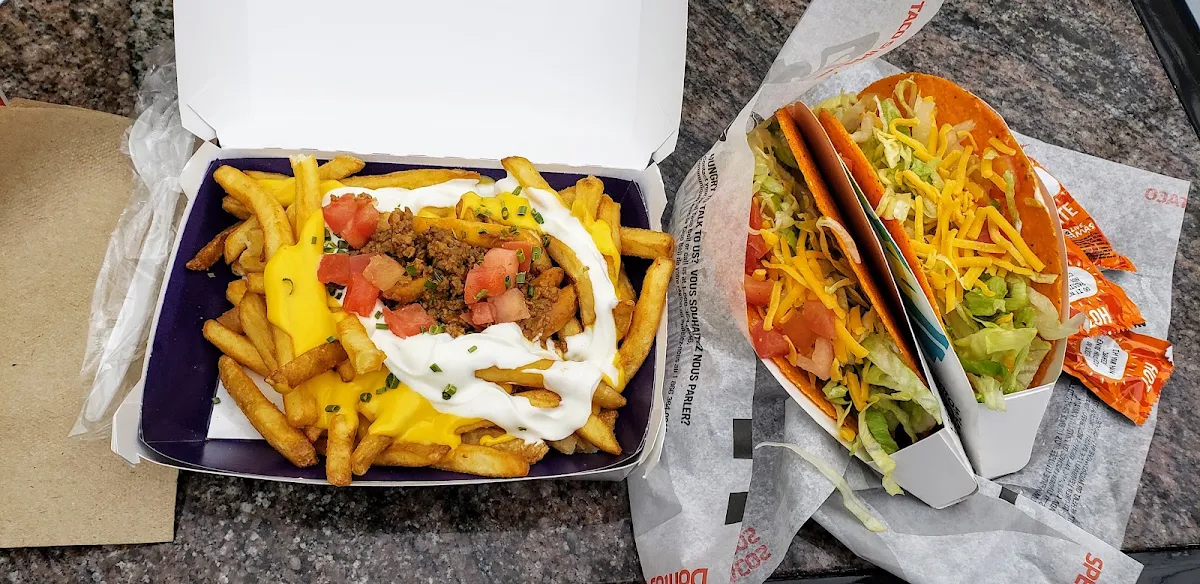 Fries Supreme and Nacho Cheese Doritos Locos Taco