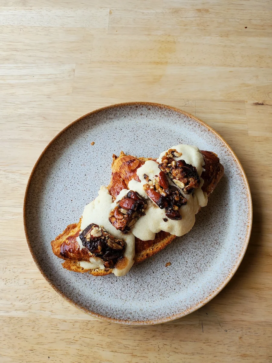 Chocolate Almond Cookie Croissant