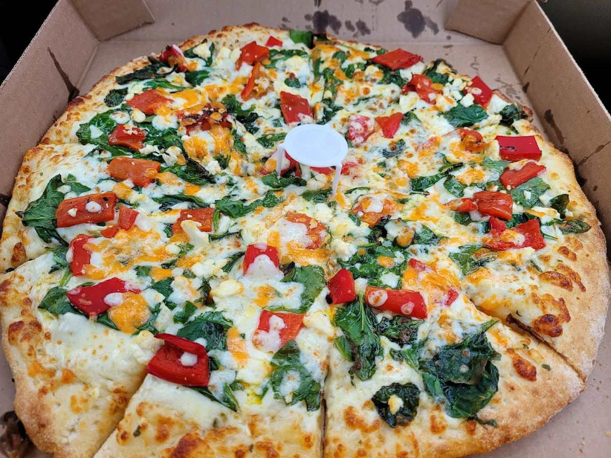 Spinach Supreme Pizza
