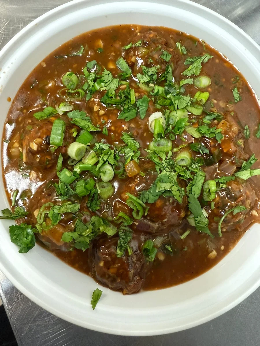 Veg Manchurian Dry Gravy