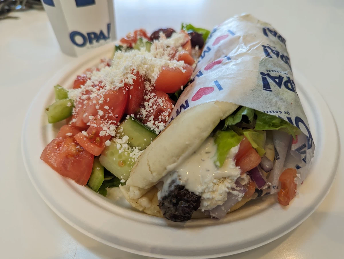 Lamb Wrap Meal